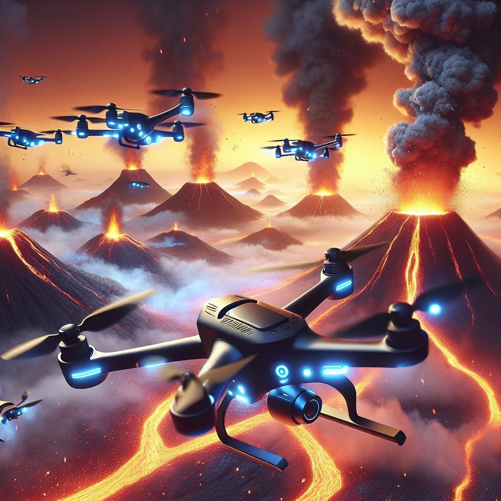 High-Altitude ​Surveillance: Drones Capable of Monitoring Volcanic Activity