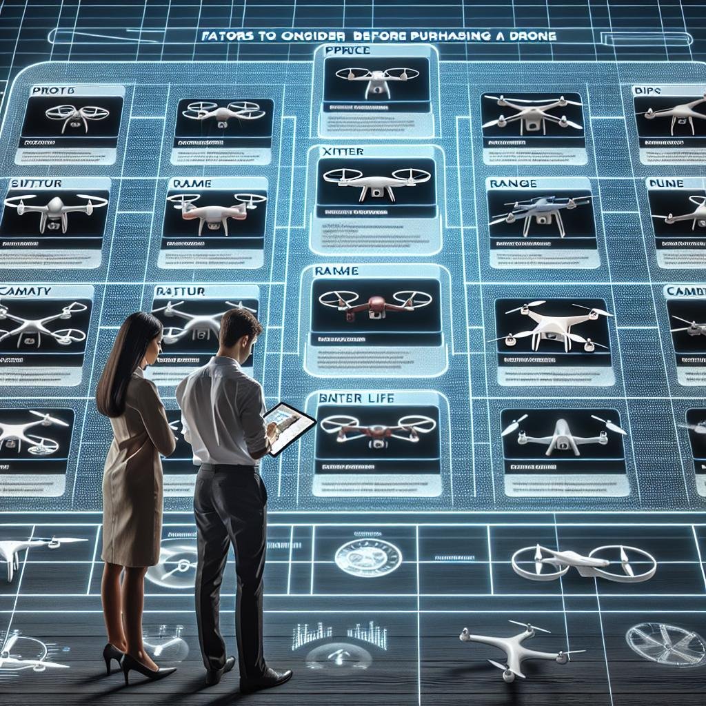 Choosing the Right Drone: Factors to Consider Before Purchase