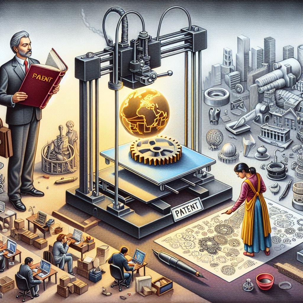 How 3D Printing Revolutionizes Innovation While ⁣Challenging​ IP Norms
