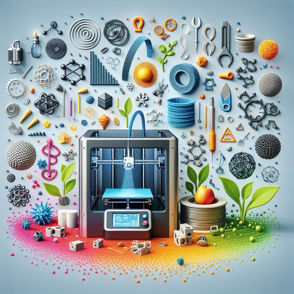 Exploring the Basics Dive into the World of 3D Printing Materials