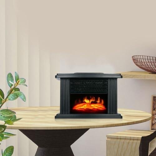 Cozy Up with the 1000W Mini Electric Fireplace: Our Warm Reviews!