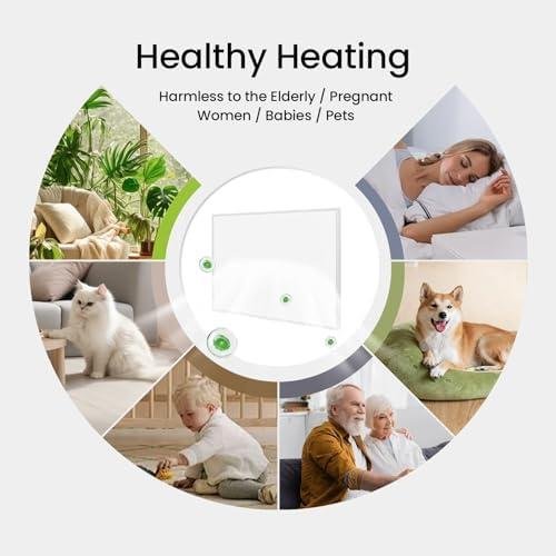 Stay Cozy & Safe: Our 1000W Infrared Heater Panel with Remote!