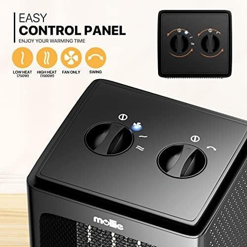 Stay Cozy Anywhere: Our Mollie Portable Electric Space Heater!