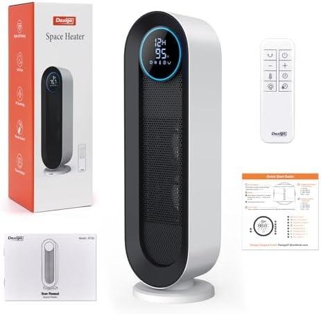 Stay Cozy Anywhere: Daxiga’s Portable space Heater with Remote Control