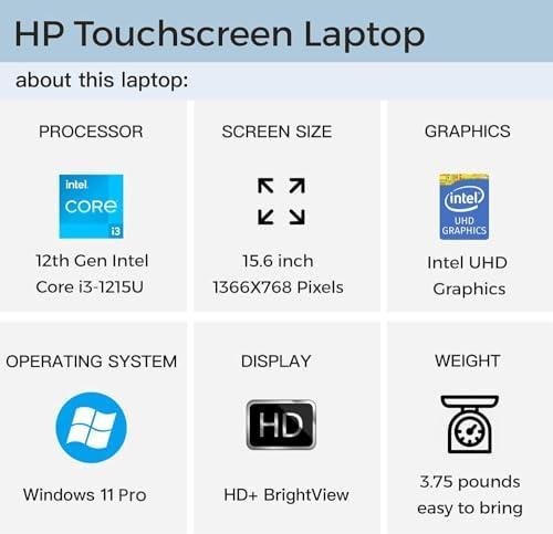 Why We Love the HP Touchscreen Laptop for Work & Study!