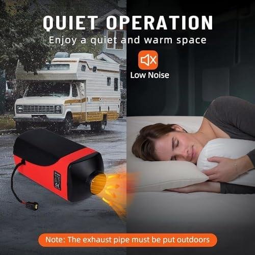 Stay Cozy on the Go: Our 12V 2KW Portable Diesel Heater
