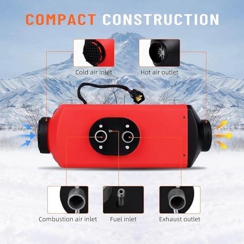 Stay Cozy on the Go: Our 12V 2KW Portable Diesel Heater