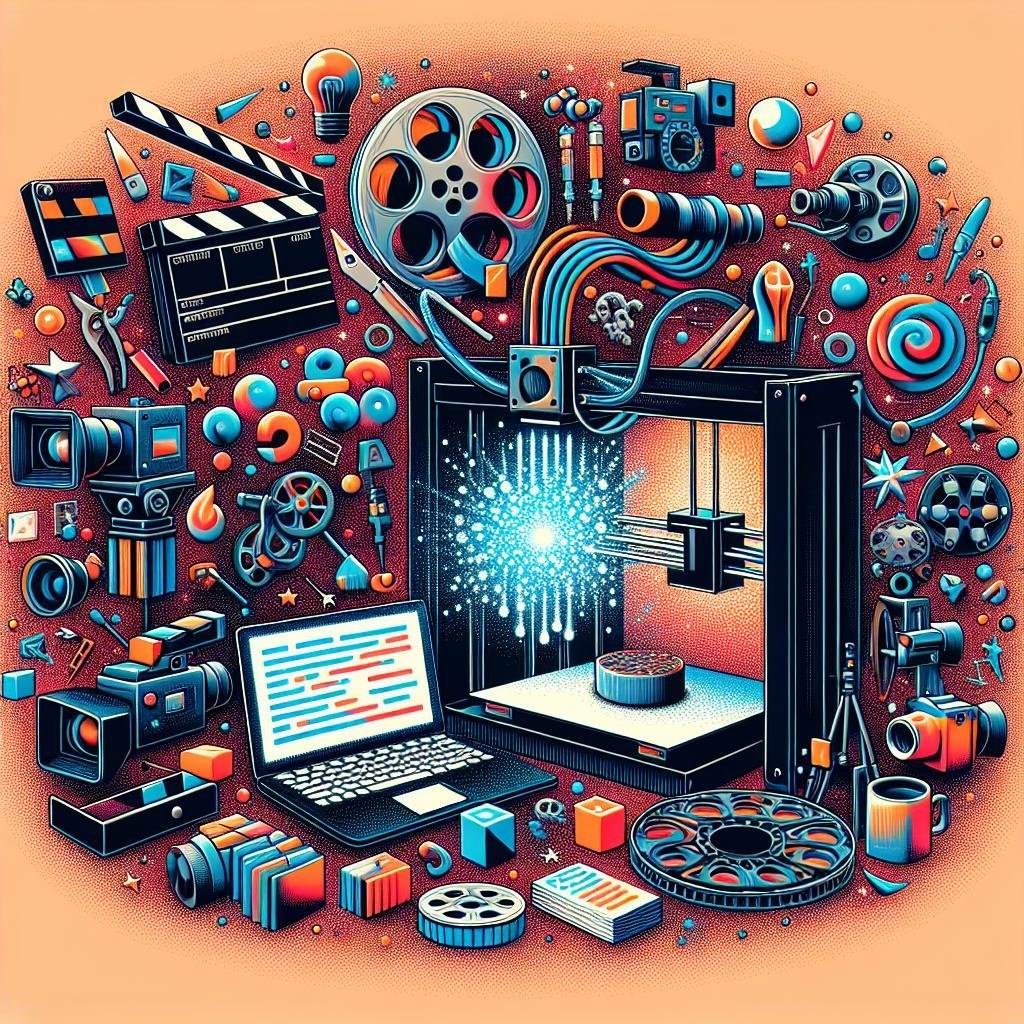 Crafting cinematic Magic The Role of 3D printing in Special Effects