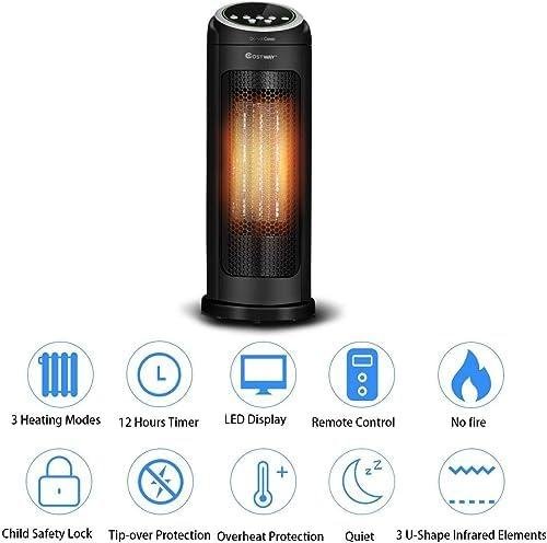 Discover Our COSTWAY Ceramic Space​ Heater: Cozy ‍Comfort & Safety!