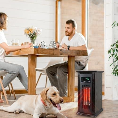 Stay Cozy and Safe: Our LifeSmart ⁣Infrared Tower Heater Experience