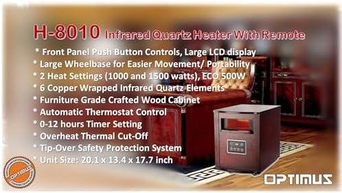 Stay Cozy This Winter: Discover Our Optimus Infrared Heater!