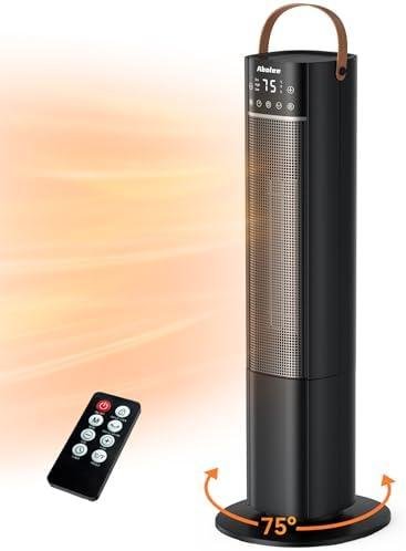 Stay Cozy with Our 1500W Space Heater: Safe, Quiet, and Smart!