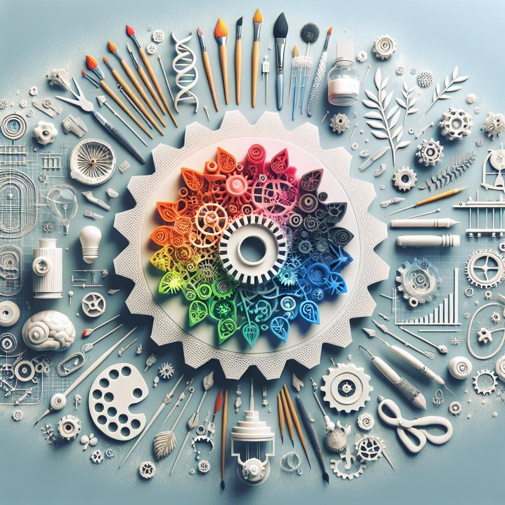 Exploring Imagination with 3D Printed Sculptures