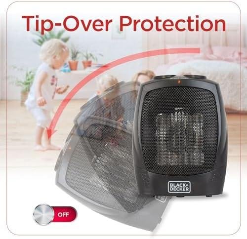 cozy Up Anywhere: Our BLACK+DECKER Portable space Heater