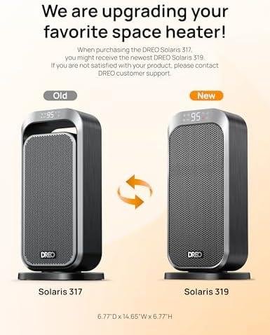 Discover Our Dreo 1500W Space Heater: Cozy, Safe, & Smart!