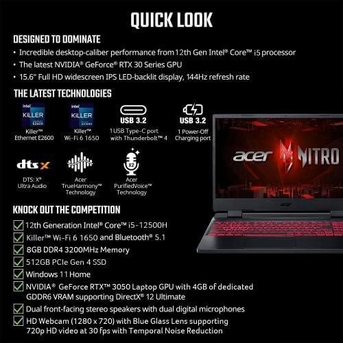 Unleashing Power: Our Review of the acer Nitro 5 Gaming Laptop