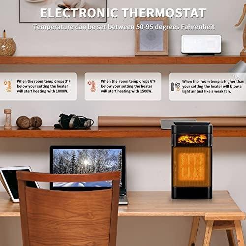 Stay Cozy Together: Our 1500W Portable Space Heater Bliss!