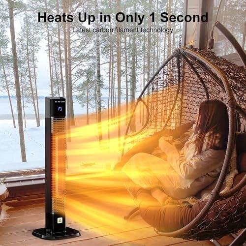 Stay Cozy All Winter: Our Super Quiet AKIRES Infrared Heater!
