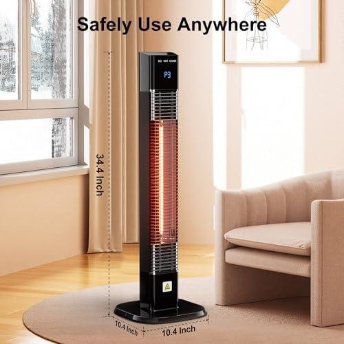Stay Cozy all Winter: Our‍ Super ⁢Quiet AKIRES Infrared Heater!