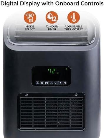 stay Cozy with Our Comfort Zone Space Heater: Smart, Safe & Stylish!