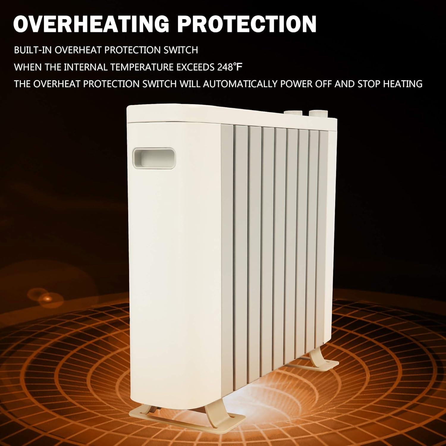 Stay Cozy This Winter: Our 1000W Radiator Heater with Safety & Efficiency