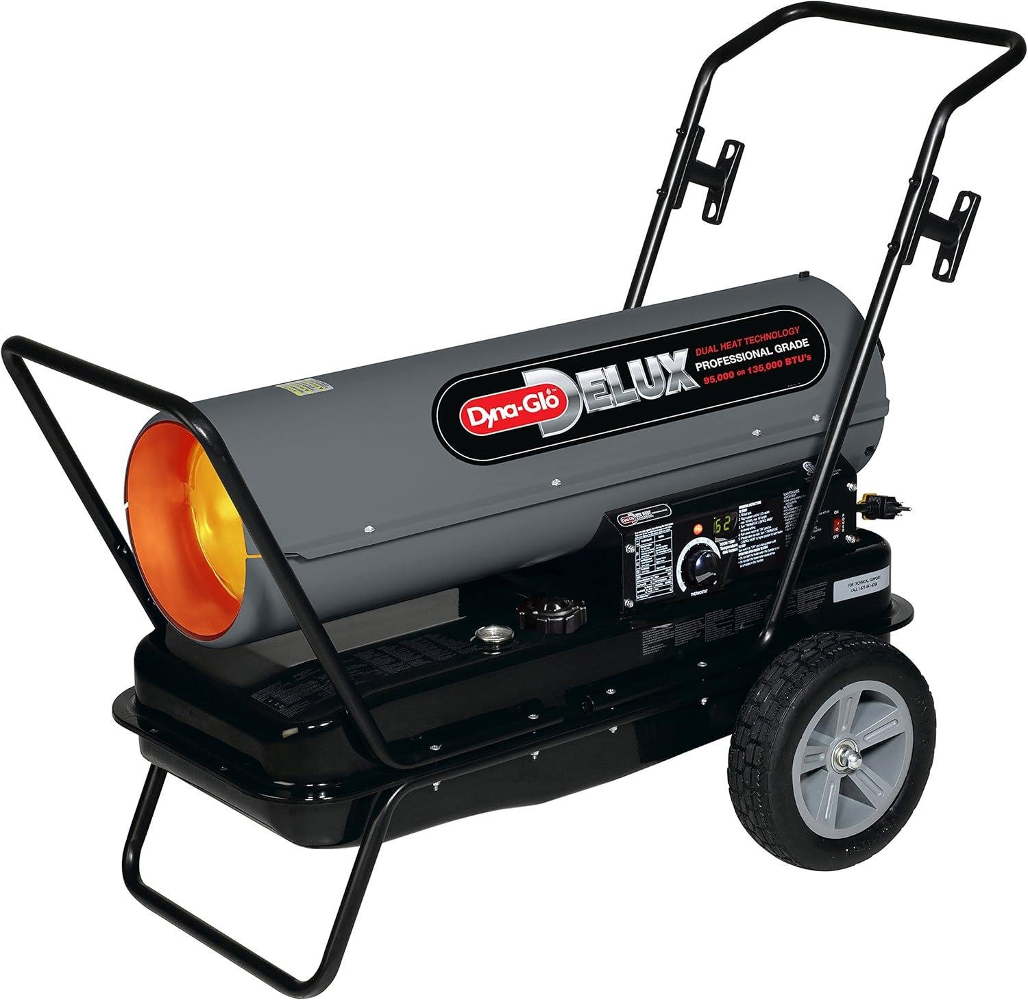 Stay Cozy with Our Dyna-Glo Delux Kerosene Heater: 135,000 BTU Power!