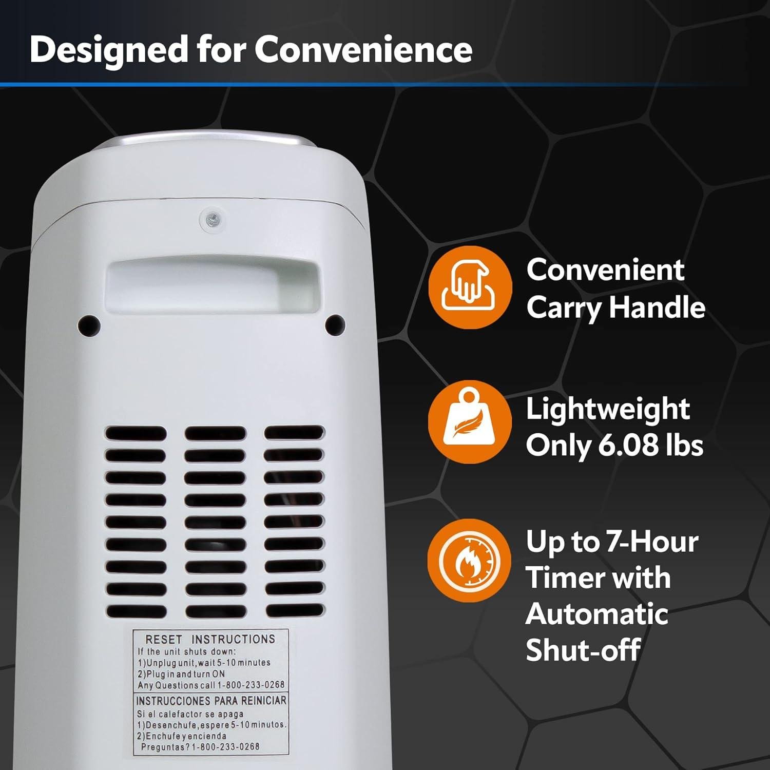 Stay Cozy with Our Lasko Oscillating Ceramic Tower Heater!