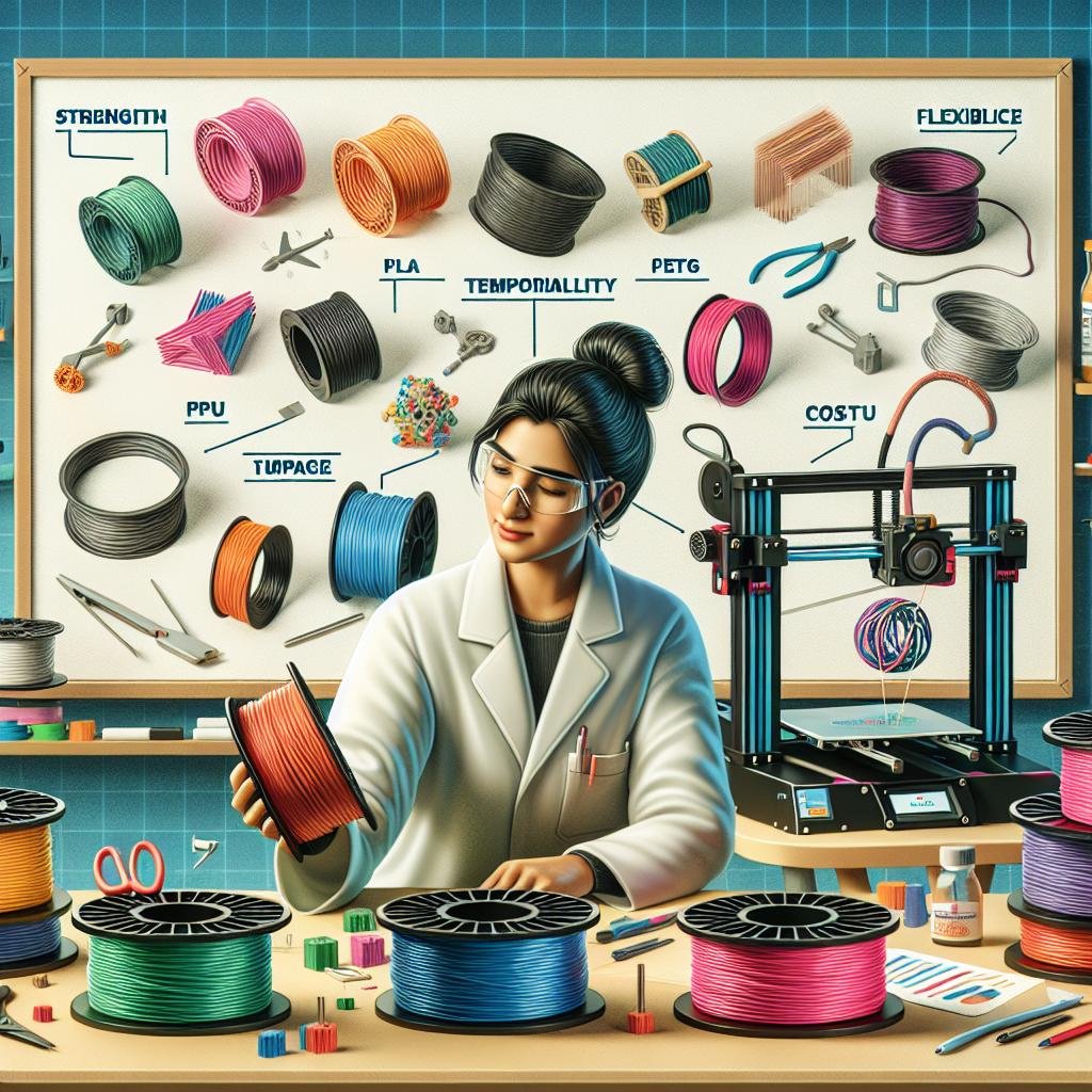 Understanding Filament Types and Their Unique Qualities