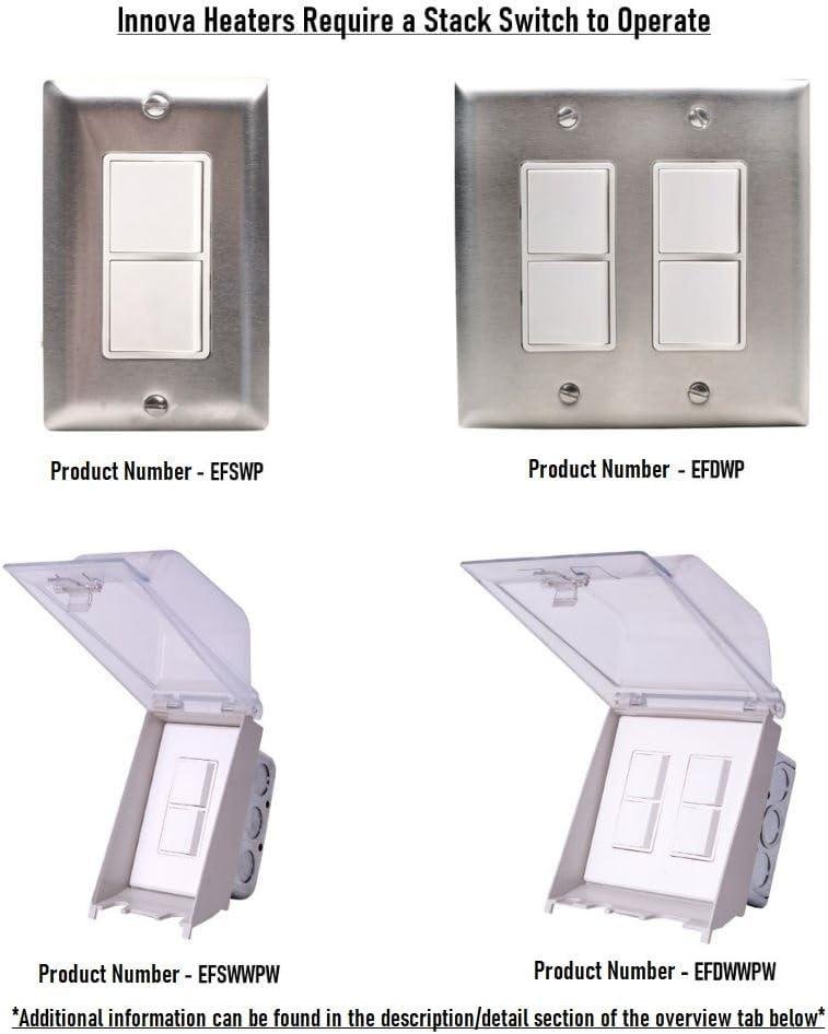 Discover Comfort and Style with Our eurofase 6000W infrared Heater!