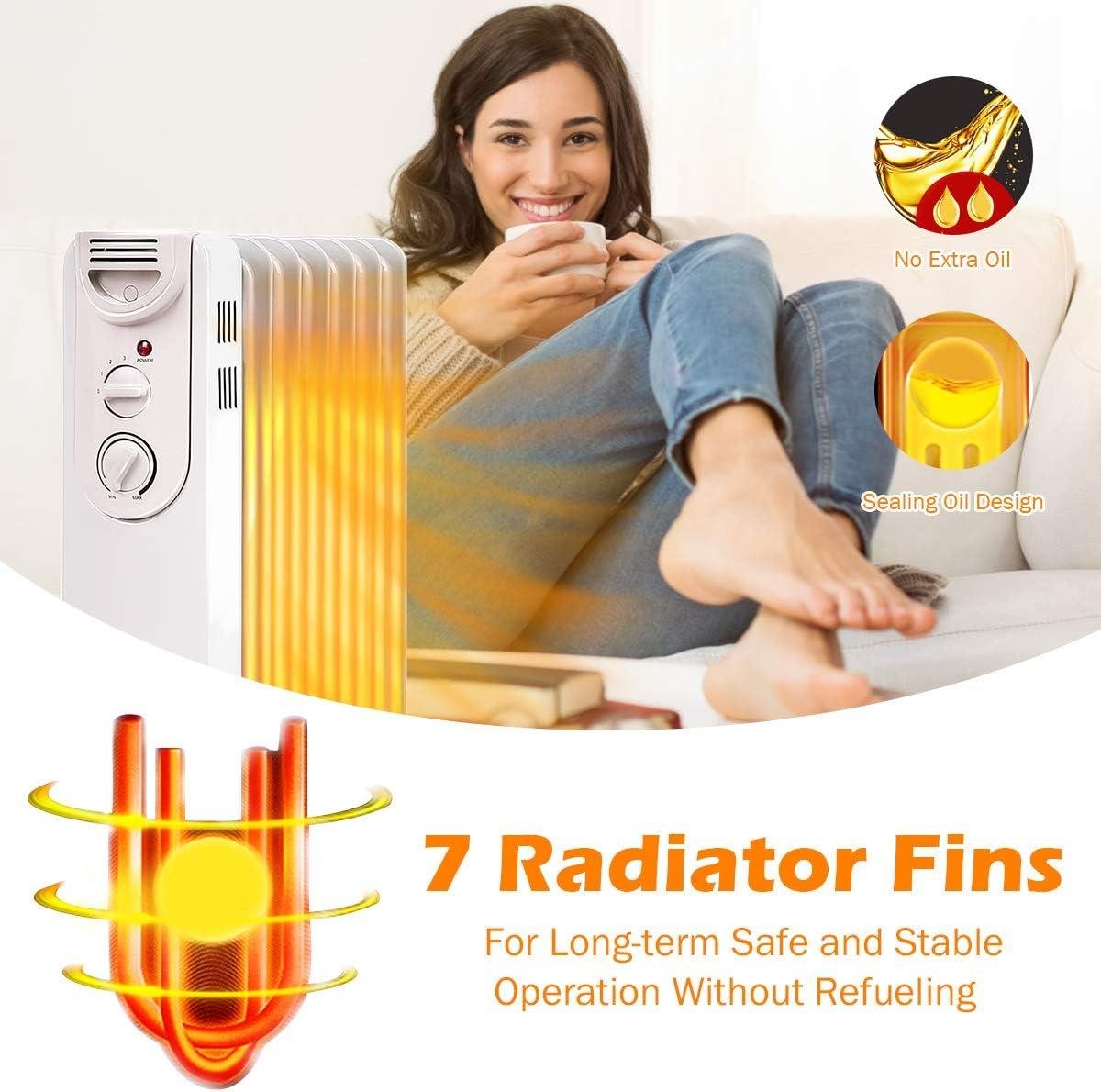 Stay Cozy Together: Our TANGKULA 1500W Silent Oil Heater