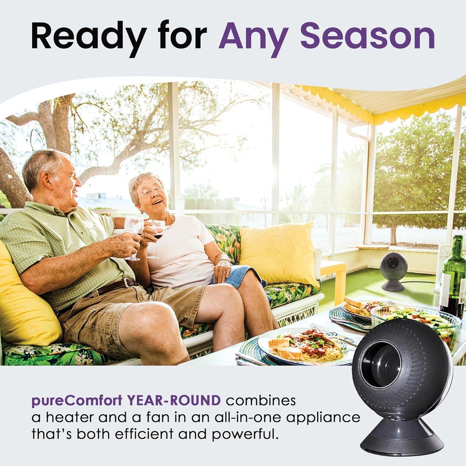 Discover Our Ultimate comfort Solution: The Bladeless Fan & Heater!