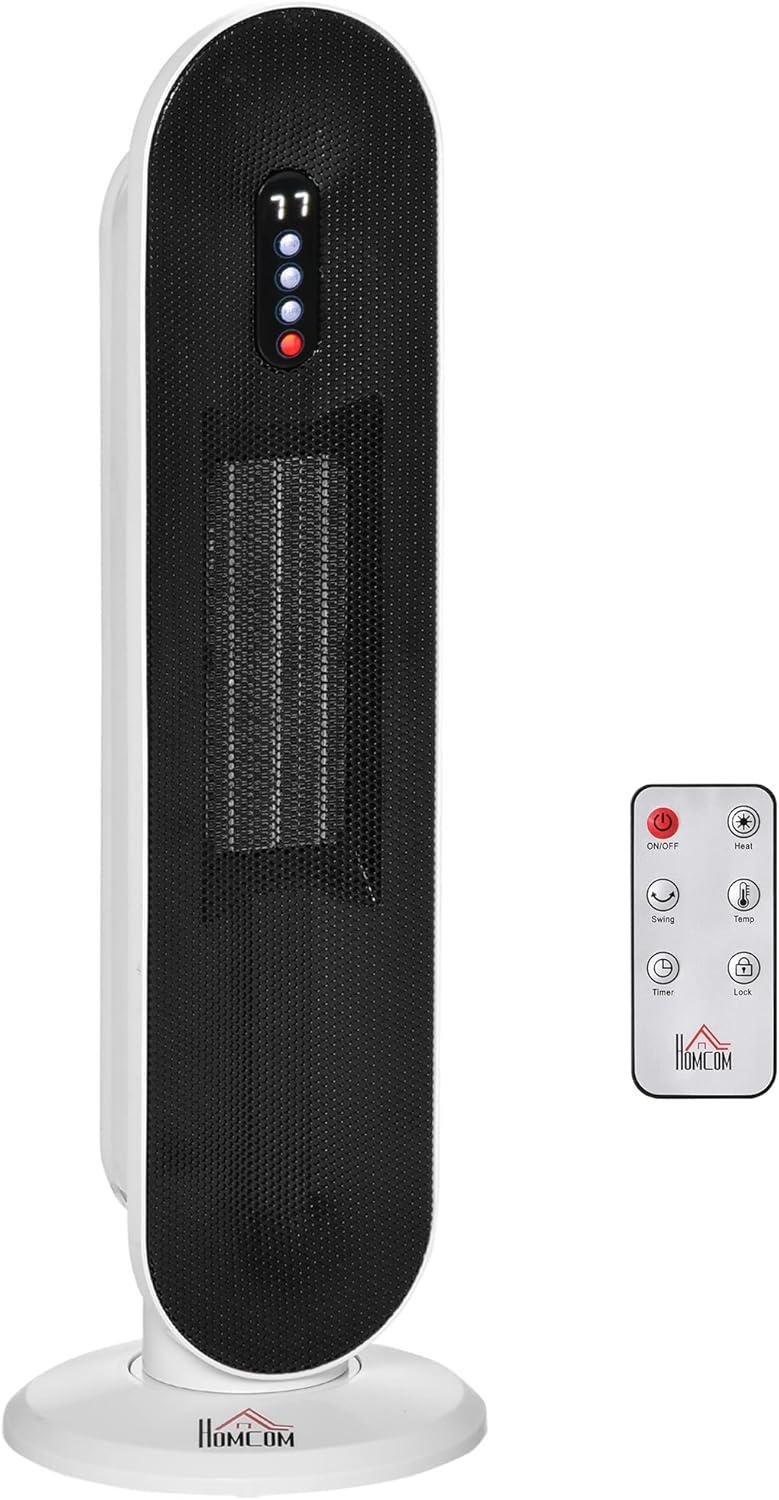 Stay Cozy with Us: Explore the HOMCOM Ceramic Tower Heater!