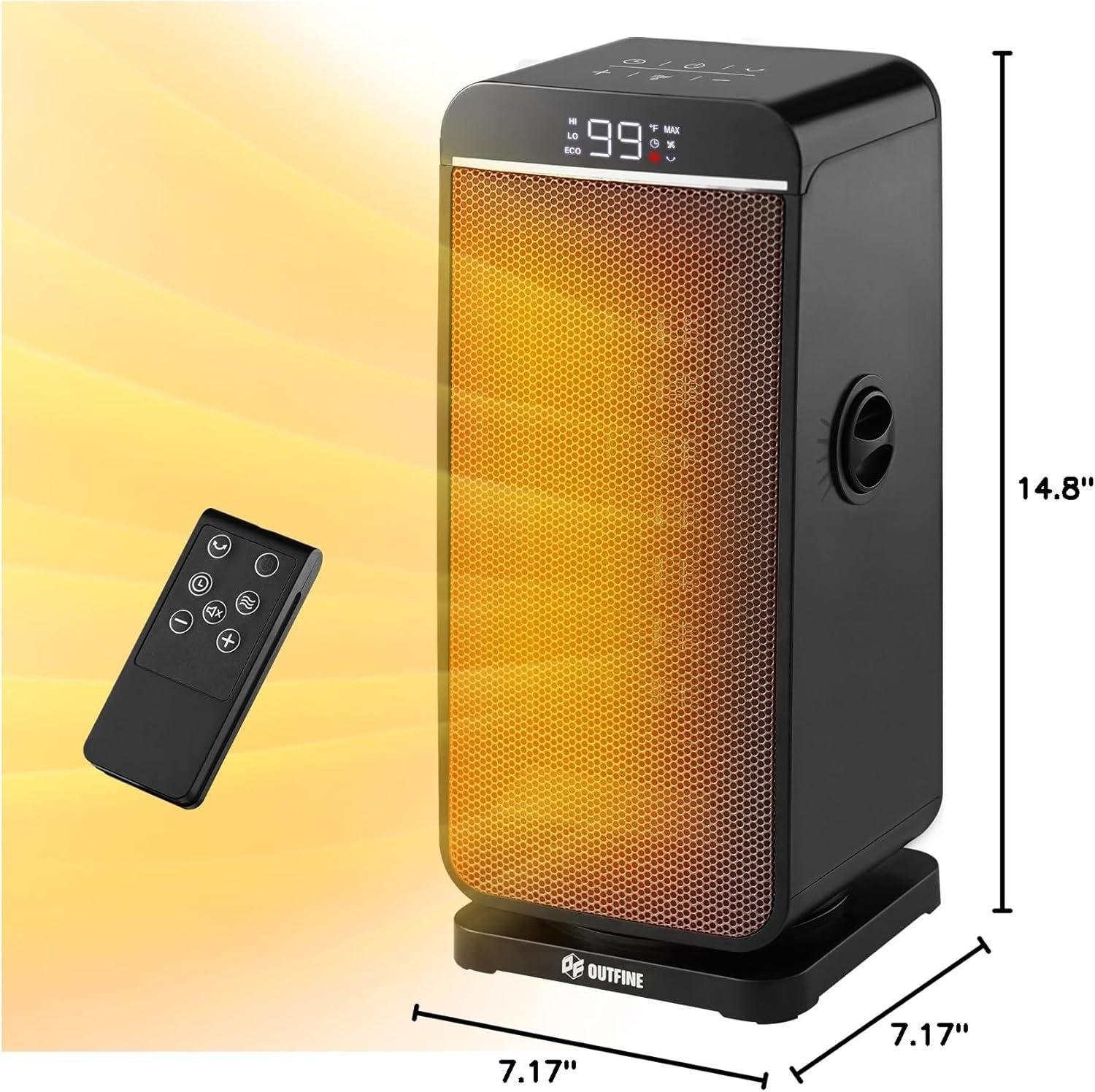 Stay Cozy with OUTFINE: Our 1500W Portable Space Heater