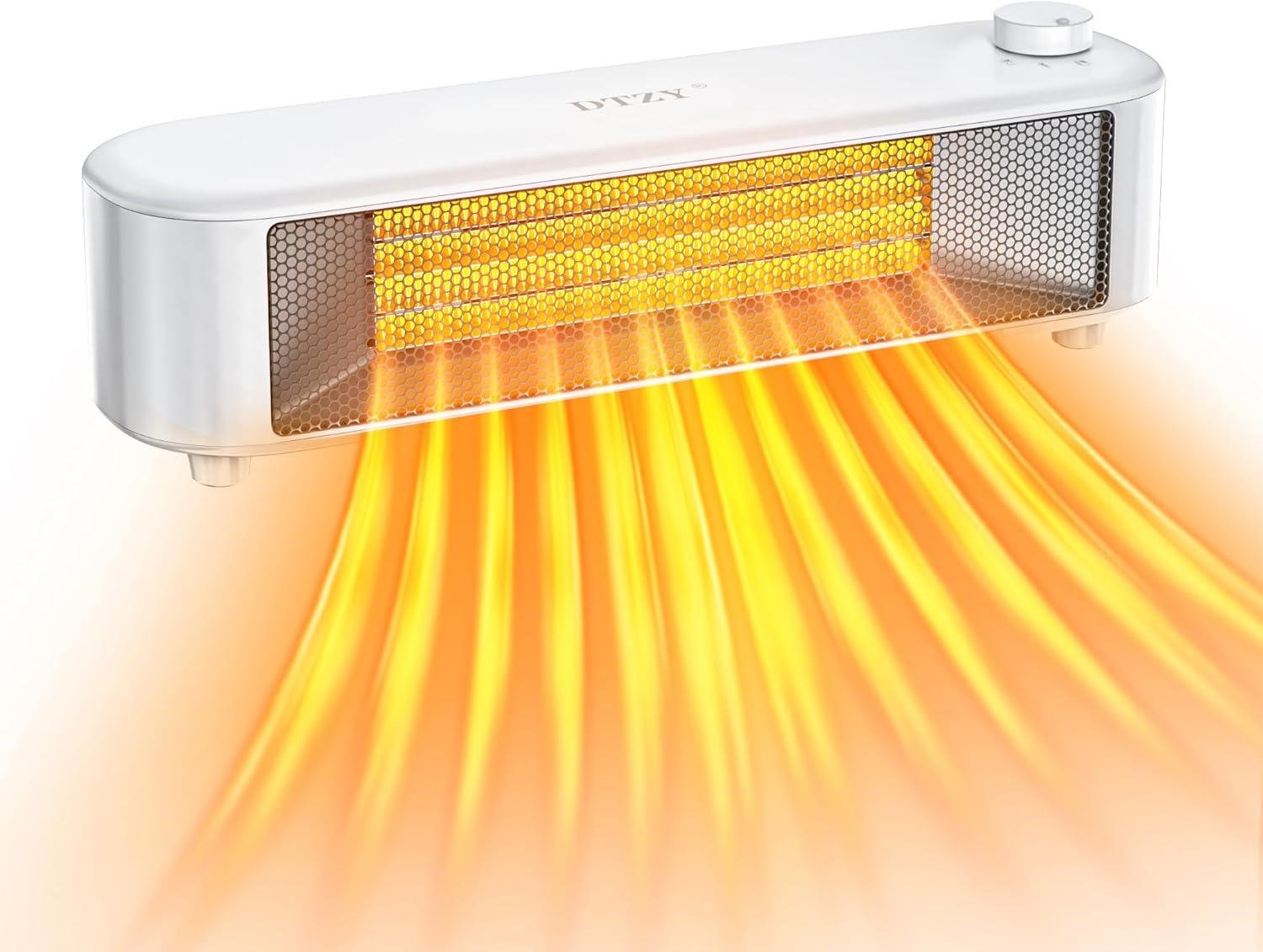 Stay Cozy Together: Our DTZY 1000W Space Heater for Warmth & Safety!