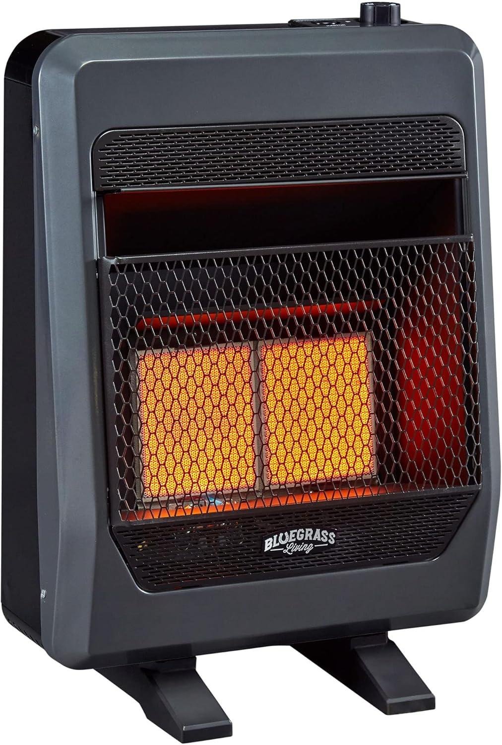 Stay Cozy Anywhere with Our Ventless 20,000 BTU Space Heater!