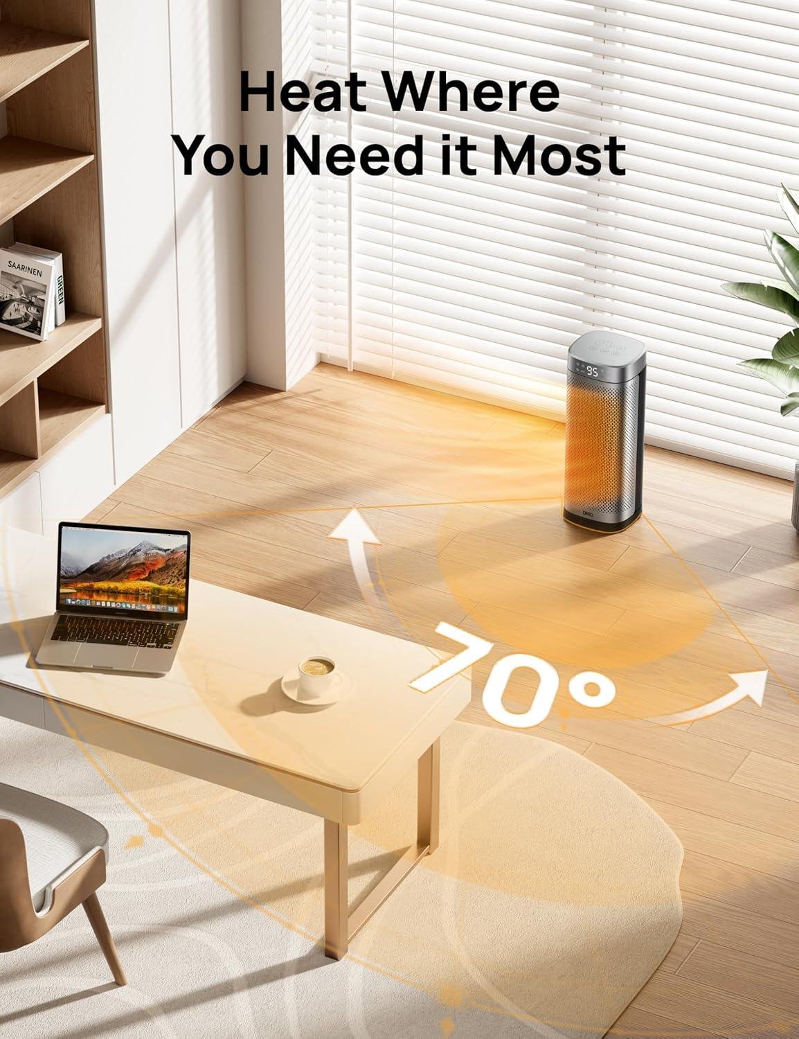 Stay Cozy with Dreo's Fast-Heating Space Heaters for Home