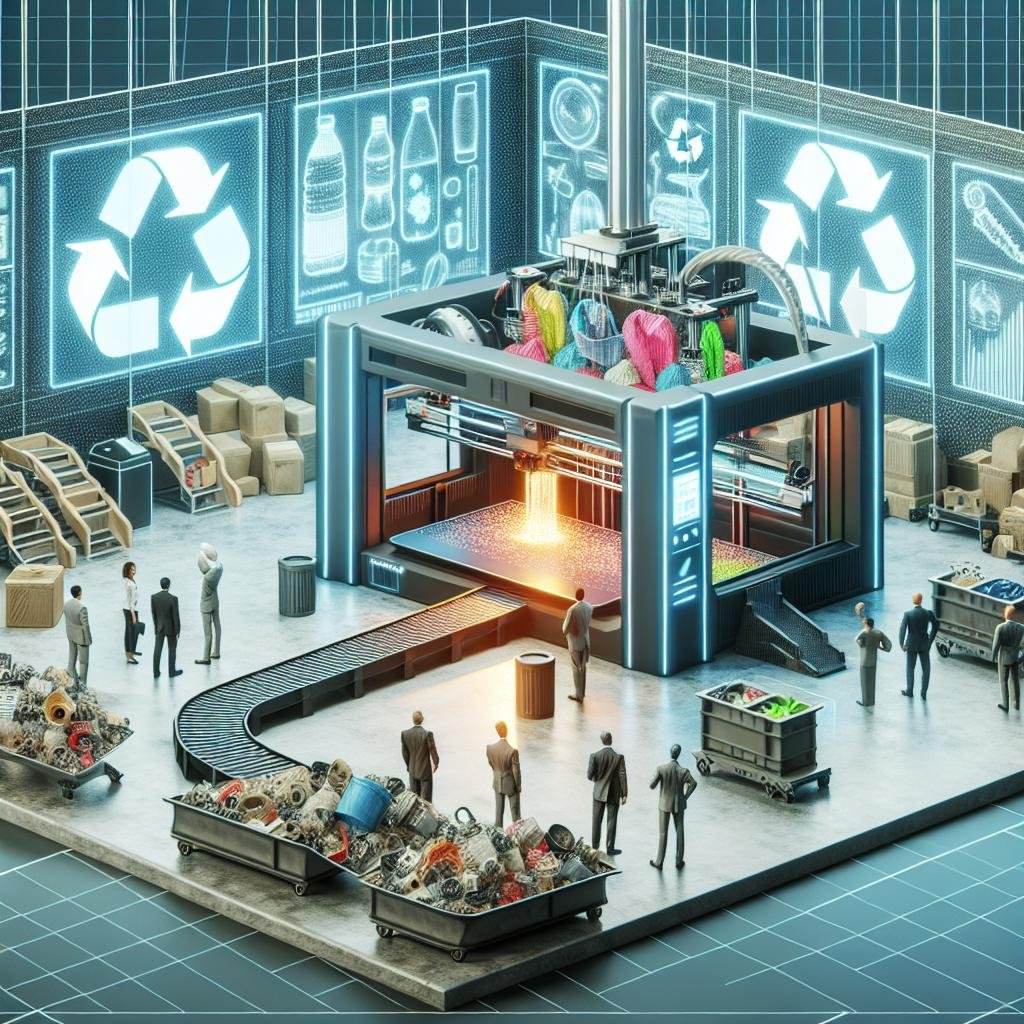 From Waste to Wonder Exploring Circular Practices in 3D Printing