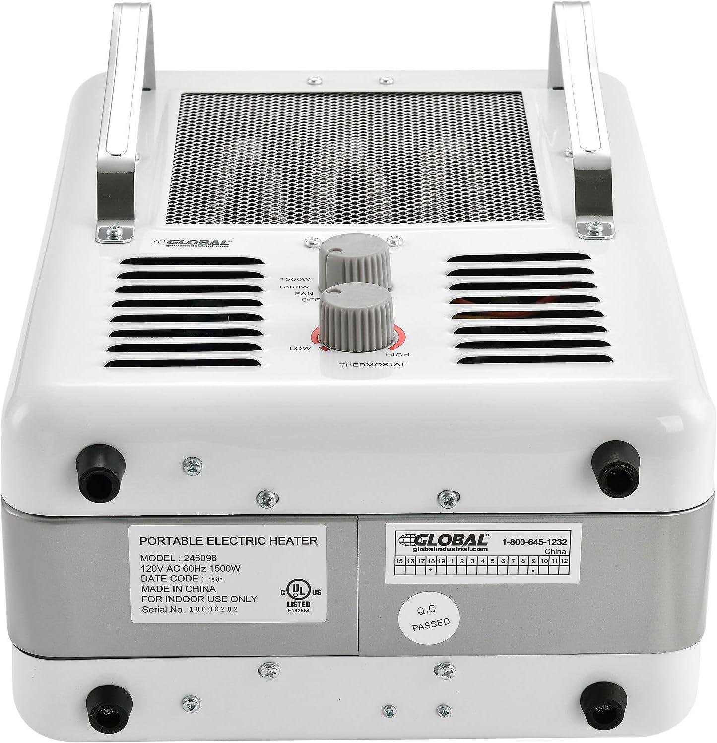 Stay Cozy with Our Global Industrial 1500W Portable Heater!