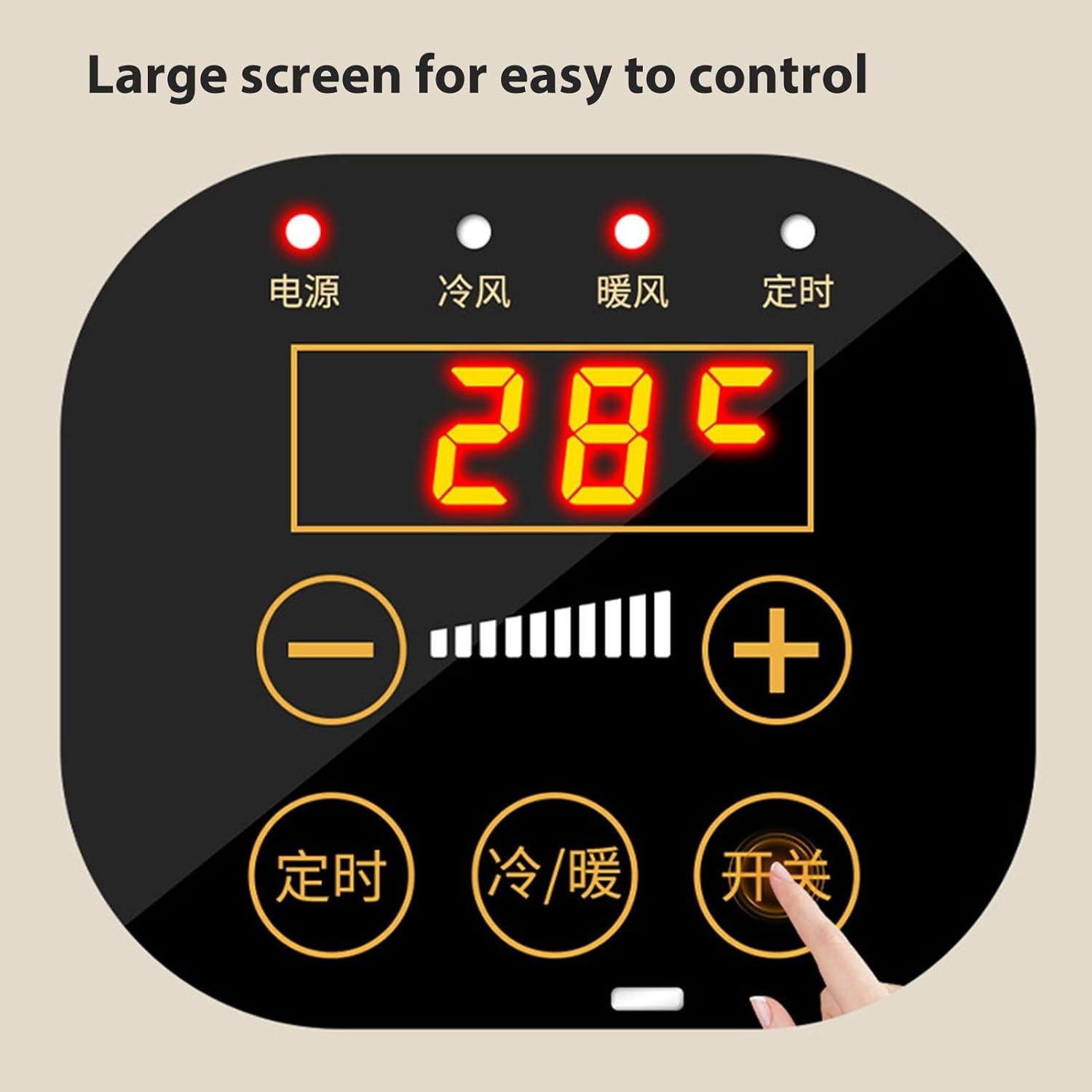 Stay Cozy Year-round with Our Mini Wall-Mounted Heater & Cooler!