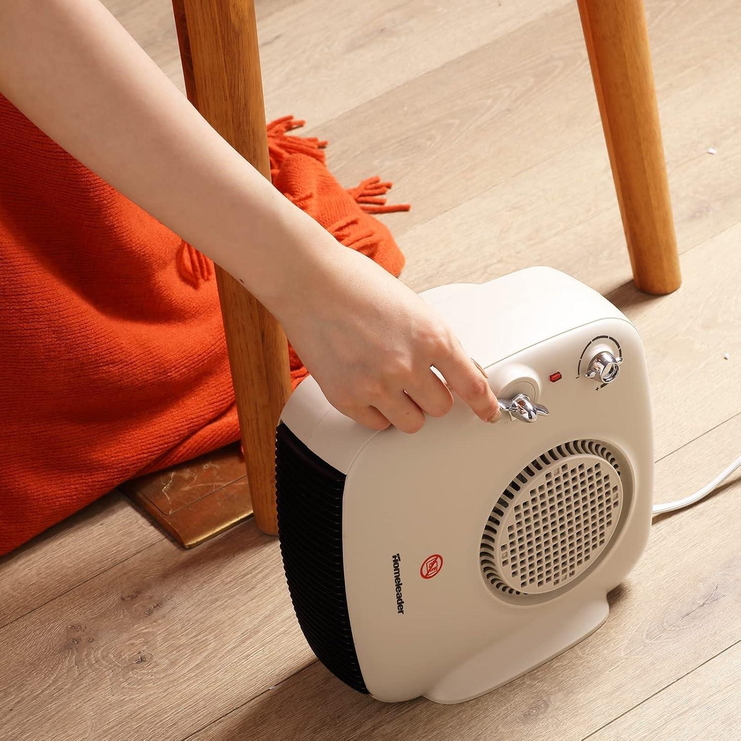 Stay Cozy Anywhere with Our Homeleader Portable Fan Heater!