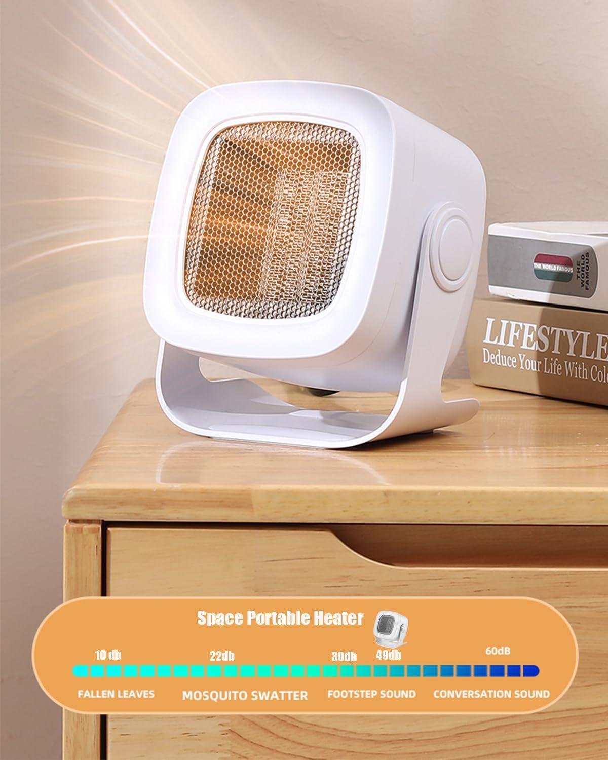 Stay Cozy with Our Compact PTC Space Heater for Home & Office!