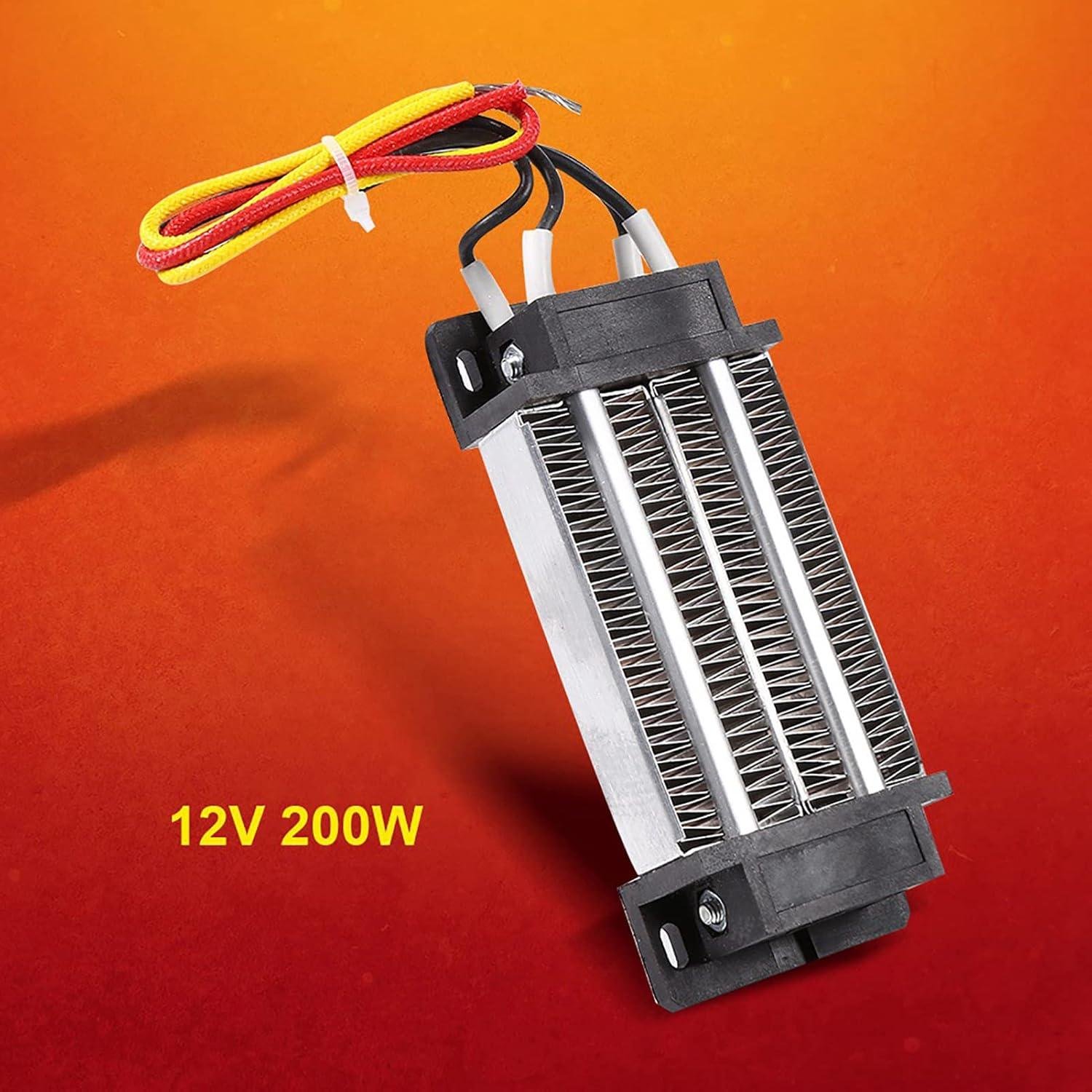 stay Cozy with Our 200W DC 12V PTC Ceramic Heater-Easy & Efficient!