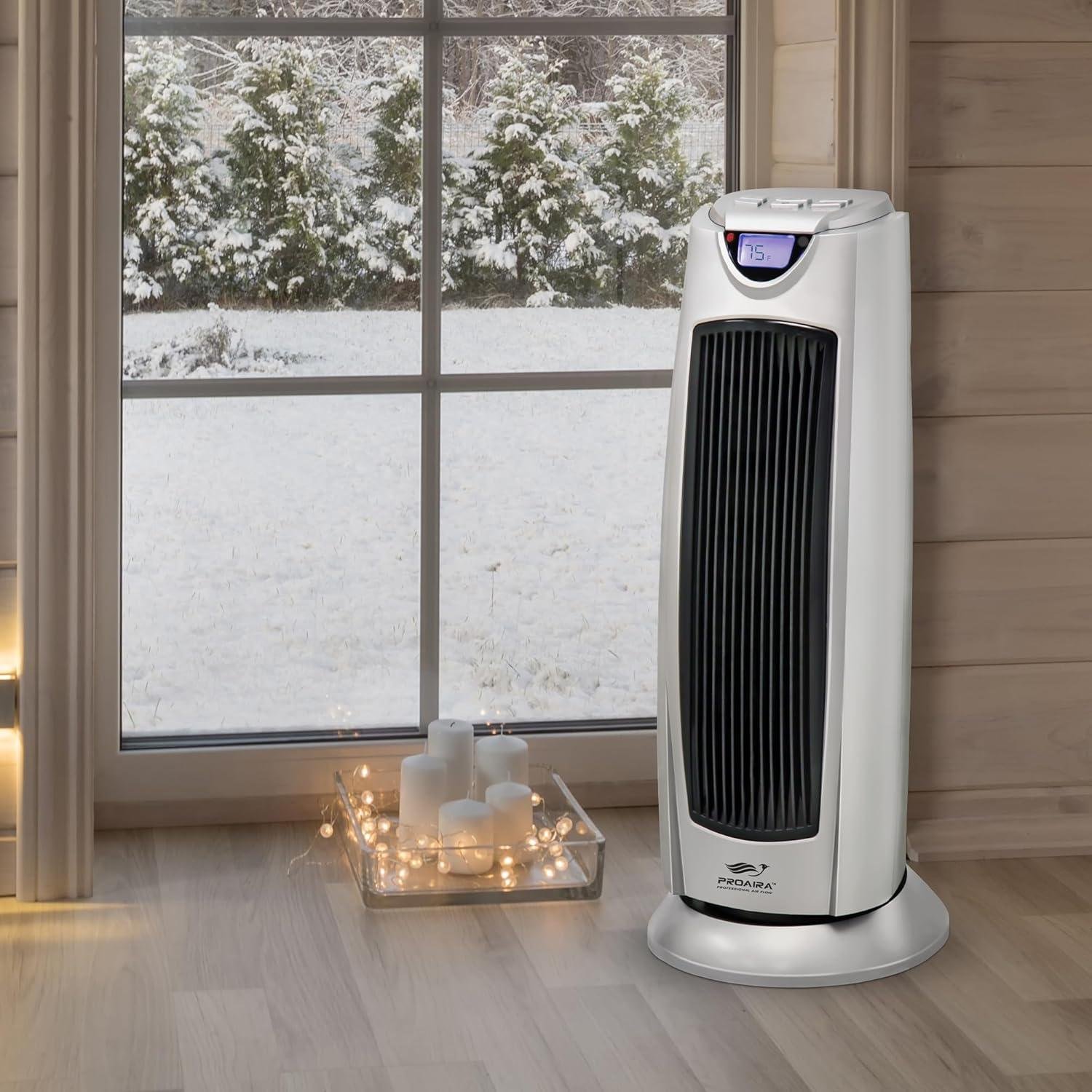 Stay cozy Year-Round: Discover Our HTR90 Digital Tower Heater!