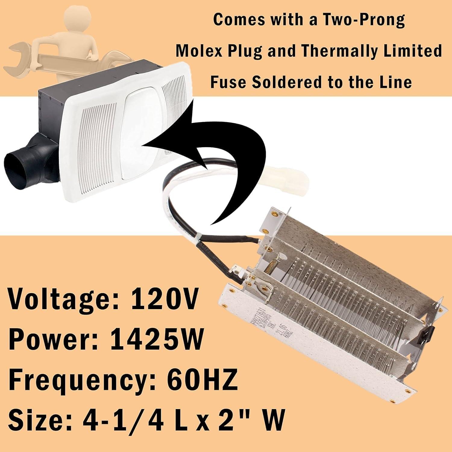 Revive Our Nutone Fan with the S97020888 Heating Element!