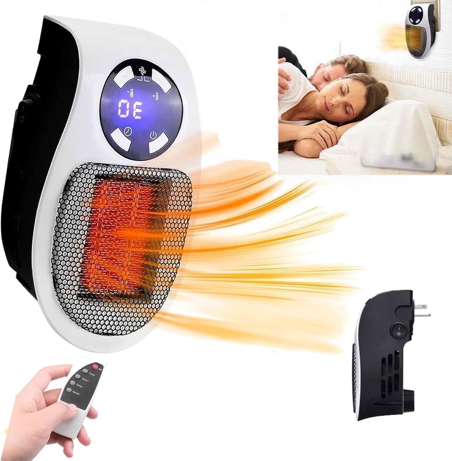 Stay Cozy with Our Ozzie Heater: Compact, Quiet & Safe!