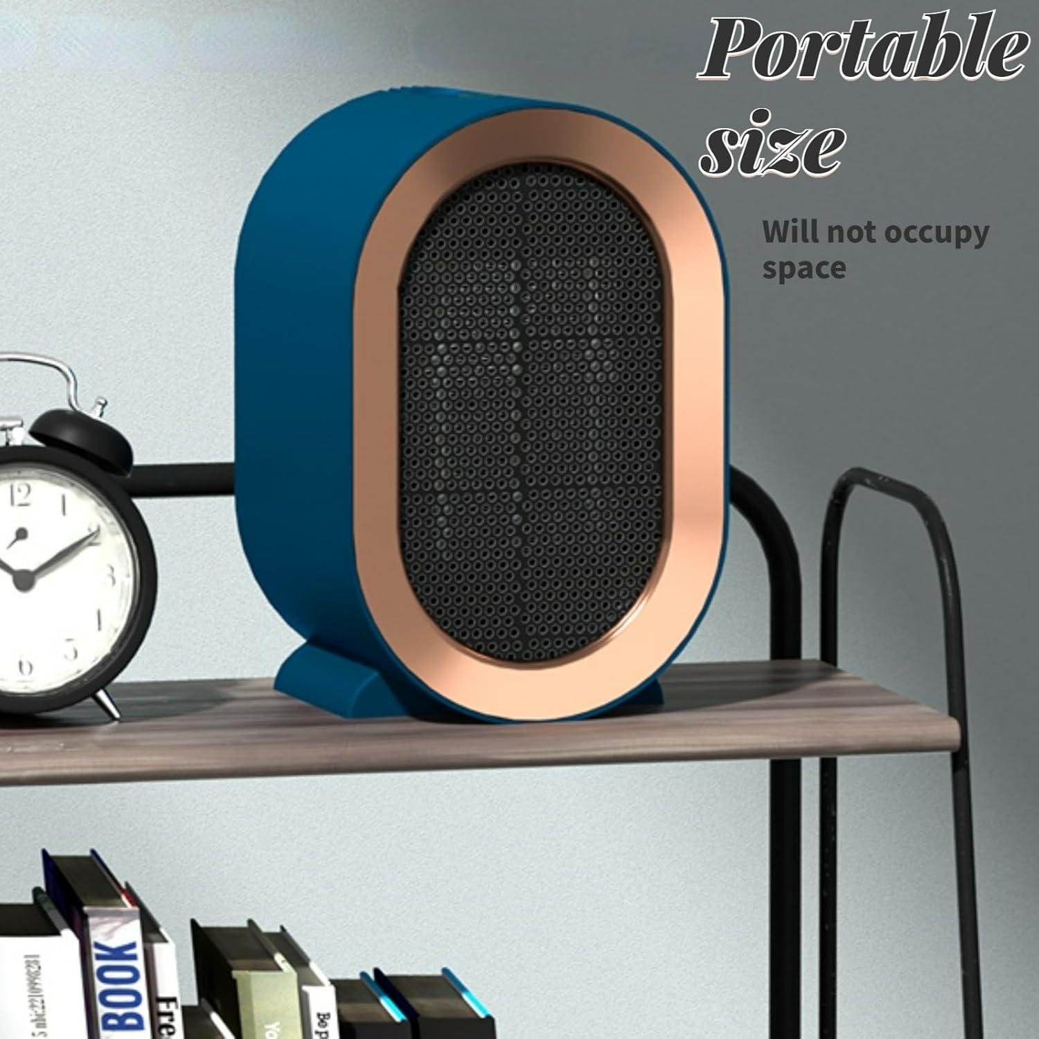 Stay Cozy with Our Stylish Mini Space Heater: Fast Heat & Safety!