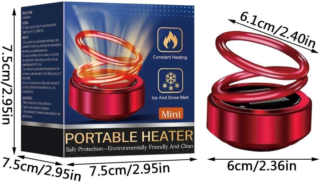 Stay Warm on the go: Our Mini portable kinetic Heater!