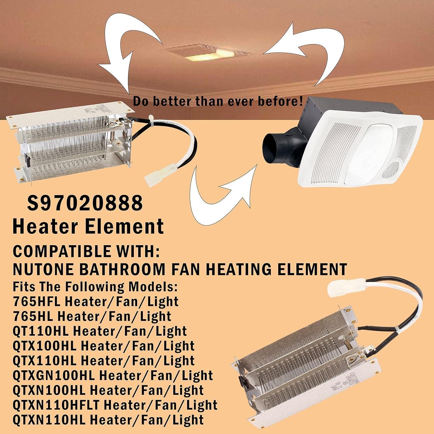 Revive Our Nutone Fan with the S97020888 Heating Element!