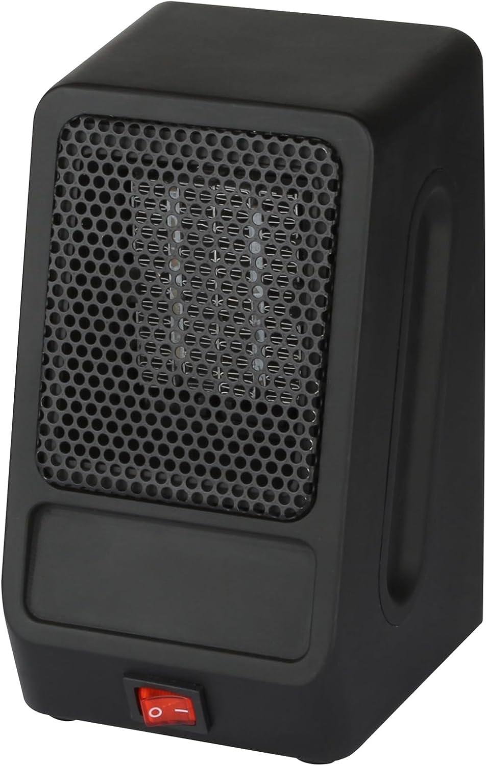 Stay Cozy Anywhere: Our 400W Compact Ceramic Heater with Safety Features