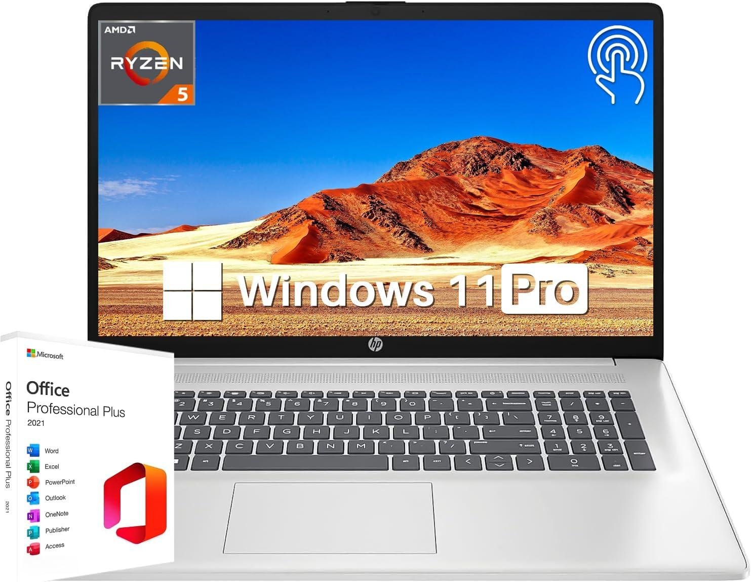 Discover Our Review of the HP 17 Touchscreen Laptop: Power & Performance for Business!